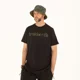 TRAKKER - Tričko CR Logo T-shirt Black Camo veľ. XL