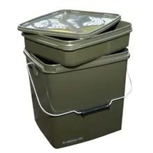 TRAKKER - Vedierko Olive Square Container 13 l