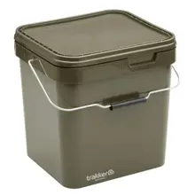 TRAKKER - Vedierko Olive Square Container 17 l