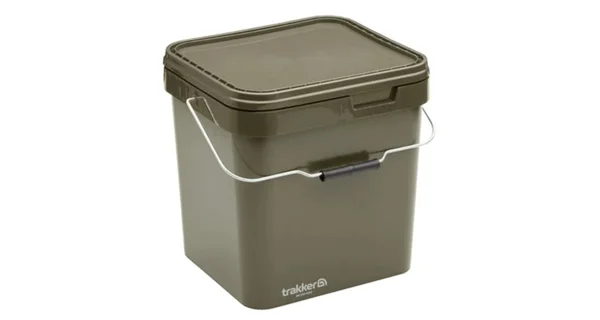 TRAKKER - Vedierko Olive Square Container 17 l