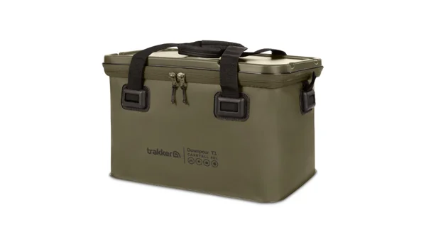 TRAKKER - Vodeodolná taška Downpour T1 Carryall Large Green 40 l