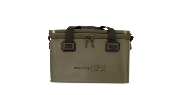 TRAKKER - Vodeodolná taška Downpour T1 Carryall Large Green 40 l