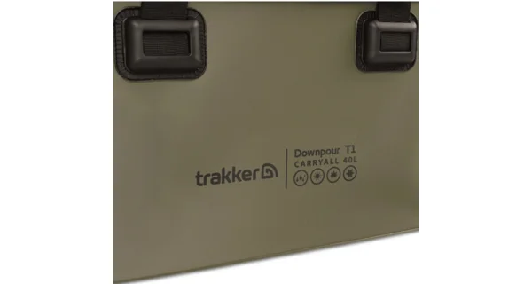 TRAKKER - Vodeodolná taška Downpour T1 Carryall Large Green 40 l