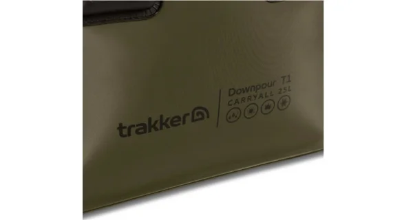 TRAKKER - Vodeodolná taška Downpour T1 Carryall Small Green 25 l