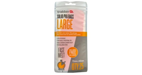 TRAKKER - Vrecko Solid PVA Bags L