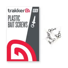 TRAKKER - Vrtáčik Plastic Bait Screws Číra 10 ks
