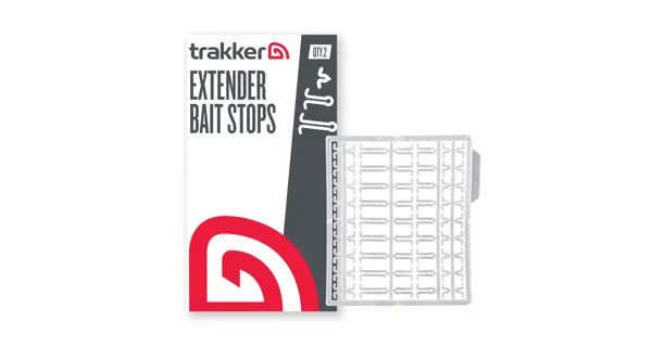 TRAKKER - Zarážky Extender Bait Stops Číra