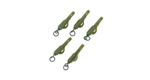 TRAKKER - Závesky Fused Lead Clip Ring Swivel 5 ks