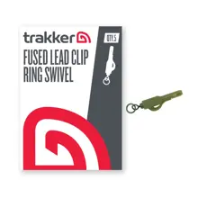 TRAKKER - Závesky Fused Lead Clip Ring Swivel 5 ks