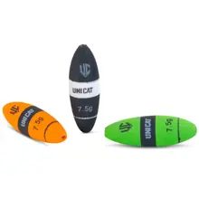 UNI CAT - Podvodný plavák EVA Micro Lifter Multicolor 10 g 3 ks