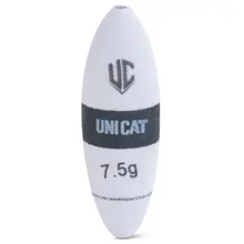 UNI CAT - Podvodný plavák EVA Micro Lifter White 1,5 g 3 ks