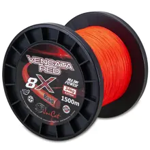 UNI CAT - Šnúra 8X Vencata Red 0,6 mm 57 kg 1500 m