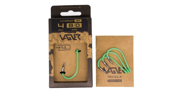 VAGNER - Háčik Livebait Go veľ. 9/0 4 ks