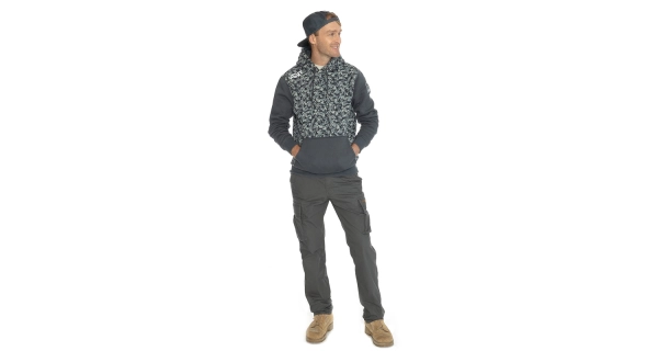 VAGNER - Mikina Ebro Petrol veľ. 4XL