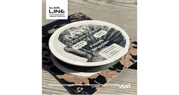 VAGNER - Náväzcová šnúra Hook Leader Camo Multicolor 0,80 mm 25 m