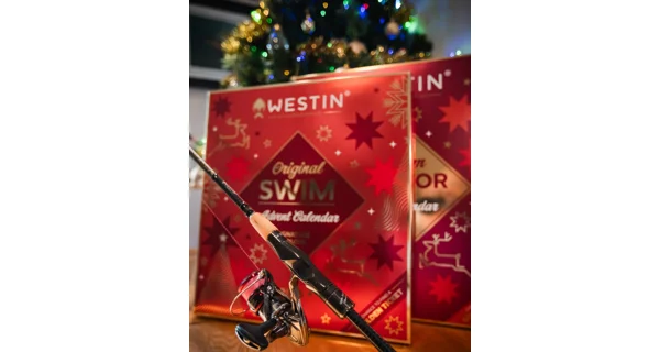 WESTIN - Adventný kalendár Premium Predator Advent Calendar 2025 + Navijak SPRO C-Tec Necton CR Reel Silver 4000