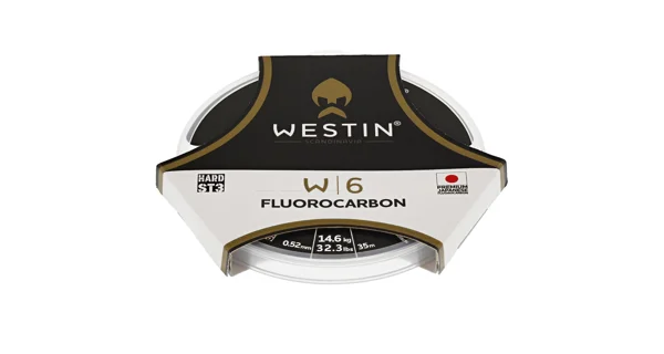 WESTIN - Fluorocarbon W6 ST3 Clear 0,343 mm 7,9 kg 35 m
