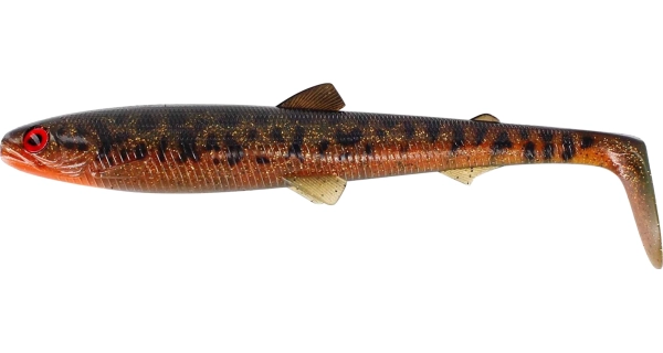WESTIN - Gumová nástraha Bullteez Shadtail Motoroil Burbot 18 cm 53 g 1 ks