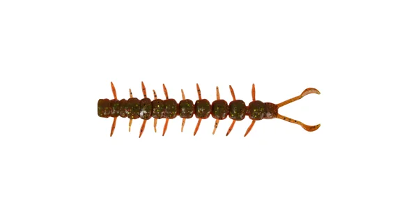 WESTIN - Gumová nástraha Cantipede Creaturebait 9,5 cm 4 g 4 ks Motoroil Moss