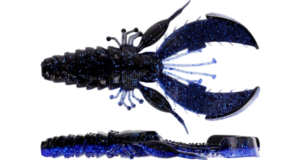 WESTIN - Gumová nástraha Crecraw Creaturebait Black Blue 6,5 cm 4 g 6 ks