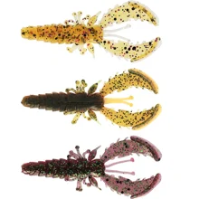 WESTIN - Gumová nástraha Crecraw Slim Creaturebait 7,5 cm 3 g 4 ks Clear Water Mix 26