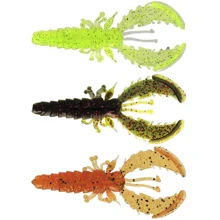 WESTIN - Gumová nástraha Crecraw Slim Creaturebait 7,5 cm 3 g 4 ks Dark Water Mix 26