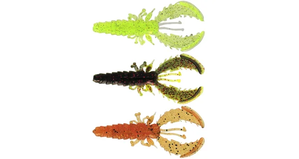 WESTIN - Gumová nástraha Crecraw Slim Creaturebait 7,5 cm 3 g 4 ks Dark Water Mix 26
