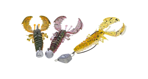WESTIN - Gumová nástraha Crecraw Slim R 'NR Clear Water Mix 22 5,5 cm 3 ks