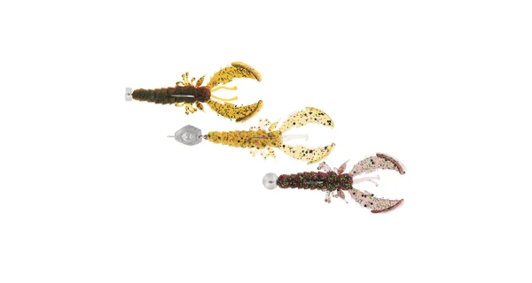 WESTIN - Gumová nástraha Crecraw Slim R 'NR V1 7,5 cm 5-7-10 g 3 ks Clear Water Mix 22