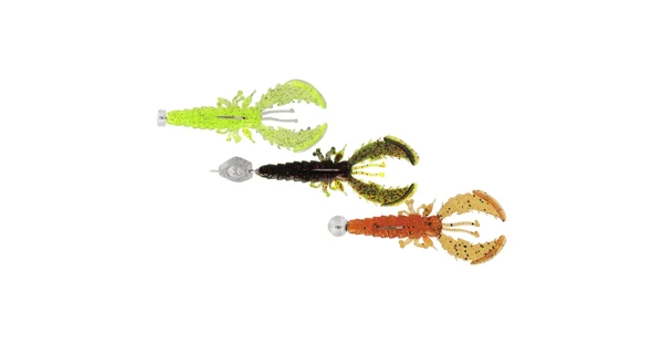 WESTIN - Gumová nástraha Crecraw Slim R 'NR V1 7,5 cm 5-7-10 g 3 ks Dark Water Mix 22