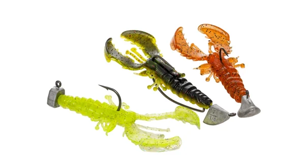 WESTIN - Gumová nástraha Crecraw Slim R 'NR V1 7,5 cm 5-7-10 g 3 ks Dark Water Mix 22