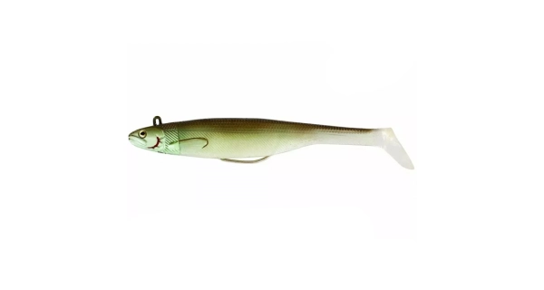 WESTIN - Gumová nástraha Magic Minnow Jig Olive Abalone 42 g 14 cm