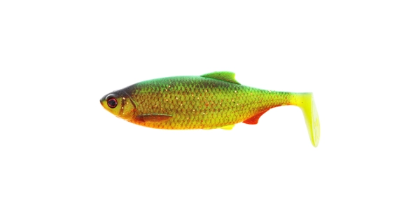 WESTIN - Gumová nástraha Ricky Roach Shadtail 10 cm 14 g Firetiger Rudd 2 ks