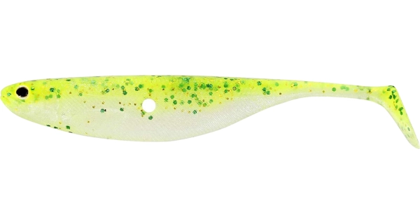 WESTIN - Gumová nástraha ShadTeez Hollow Sparkling Chartreuse 12 cm 9 g 1 ks
