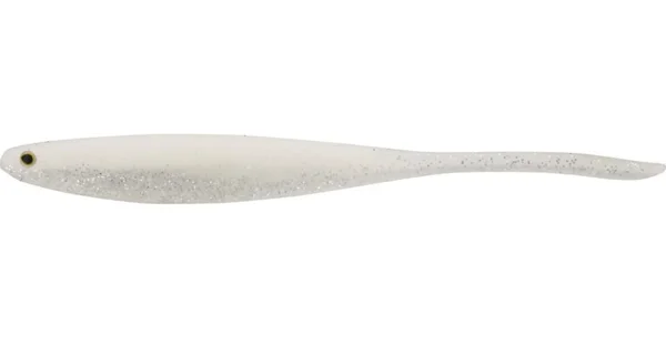 WESTIN - Gumová nástraha ShadTeez Pin Tail 11 cm 3,5 g Pearl White 2 ks