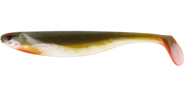 WESTIN - Gumová nástraha ShadTeez Slim Bass Orange 7,5 cm 3 g 4 ks