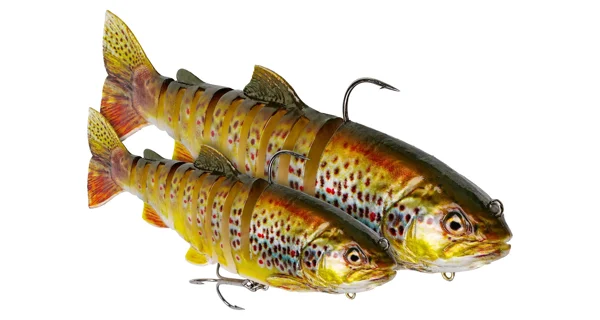 WESTIN - Gumová nástraha Tommy Trout Multi Jointed R2F Sinking 16 cm 54 g Ghost Trout