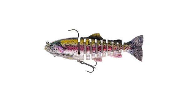 WESTIN - Gumová nástraha Tommy Trout Multi Jointed R2F Sinking 16 cm 54 g Real Rainbow Trout