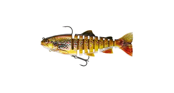 WESTIN - Gumová nástraha Tommy Trout Multi Jointed R2F Sinking 16 cm 54 g Real Trout