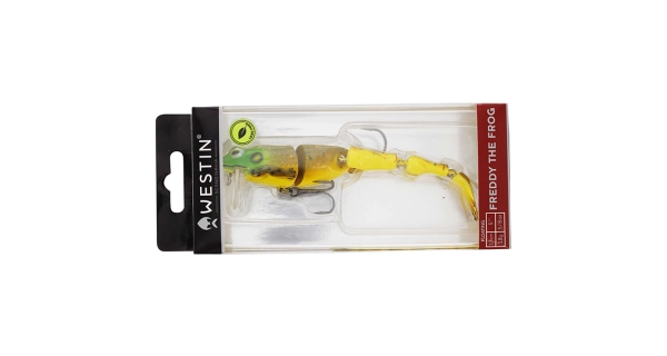 WESTIN - Imitácia žaby Freddy The Frog Wakebait 9 cm/18,5 cm 46 g Green Hot Frog