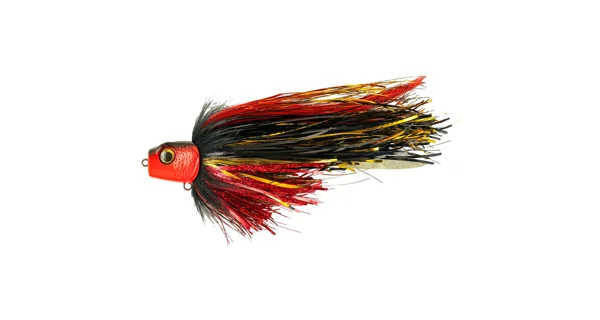 WESTIN - Jigová hlavička Monsterfly 22 cm 44 g Fire