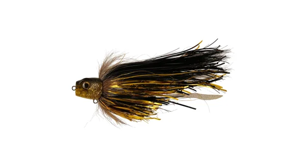 WESTIN - Jigová hlavička Monsterfly 22 cm 44 g Gold Rain