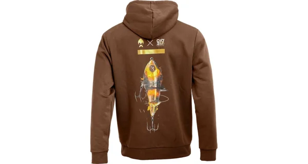 WESTIN - Mikina Swimlure Hoodie Dark Brown veľ. XL