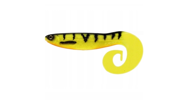 WESTIN - Nástraha CurlTeez Curltail 7 cm 3,5 g Fire Perch 1 ks