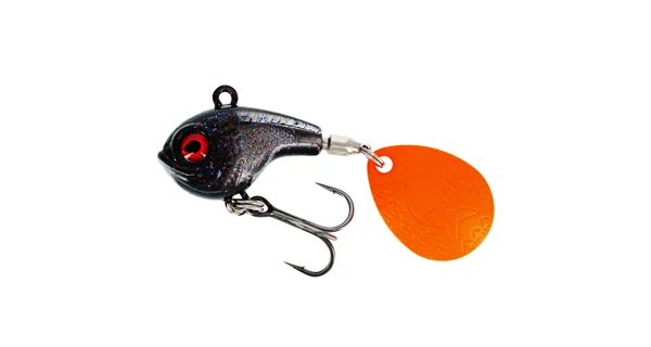 WESTIN - Nástraha Dropbite Spin Tail Jig 3,2 cm 12 g Black Mamba