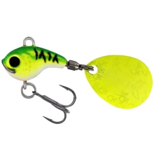 WESTIN - Nástraha DropBite Tungsten Spin Tail Jig 2,2 cm 18 g Chartreuse Ice
