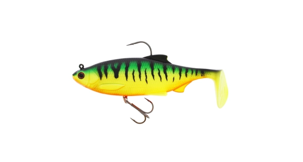 WESTIN - Nástraha Ricky Roach Shadtail R2F Sinking 14 cm 57 g Firetiger 1 ks