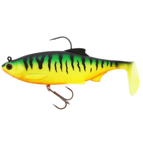 WESTIN - Nástraha Ricky Roach Shadtail R2F Sinking 14 cm 57 g Firetiger 1 ks