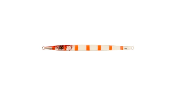 WESTIN - Pilker Flashin Garfish 17 cm 80 g Redhead Zebra UV