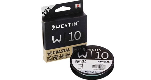WESTIN - Pletená šnúra W10 13 Braid Coastal Morning Mist 0,10 mm 150 m 6 kg